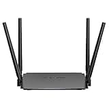 1200 Mbit/s WLAN Router, WAVLINK Dual WLAN Router (867 Mbit/s 5GHz + 300 Mbit/s 2,4GHz), Unterstützt Router/AP/Repeater-Modus, 4x5dBi-Antennen, 10/100Mbps WAN/LAN, Beamforming Technologie