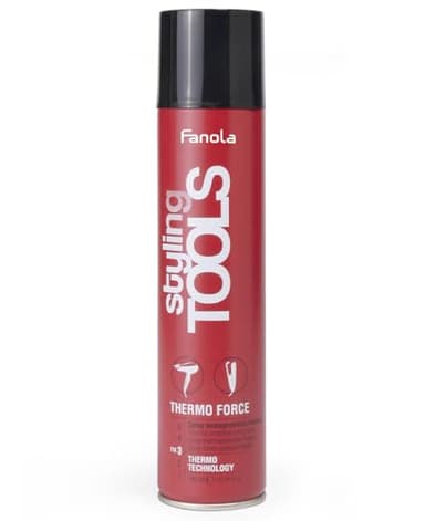 Fanola Styling Tools Thermo Force Thermal protective fixing spray - Hitzeschutz Frisierspray, 300 ml