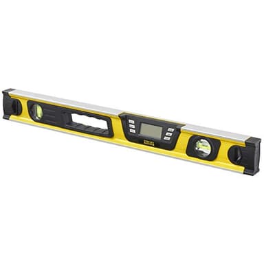 Stanley FatMax digitale Wasserwaage 60cm 0-42-065 / Neigungsmesser / Hohe Messgenauigket & Messbereich / Messung in Grad / Prozent / mm/m