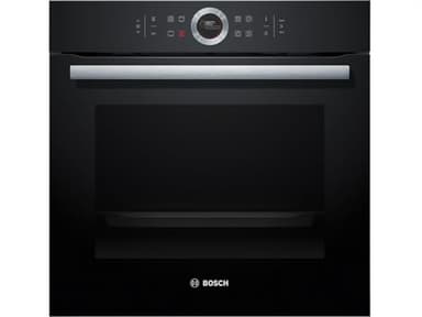 Bosch HBG635BB1 Serie 8 Einbau-Backofen, 60 x 60 cm, Made in Germany, EcoClean Direct Reinigungshilfe, AutoPilot 10 10 Automatikprogramme, 4D Heißluft Backen auf 4 Ebenen, TFT-Touchdisplay