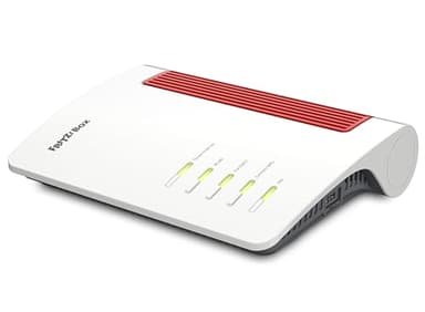 Fritz!Box 4690 Edition International, Wi-Fi 7 Mesh Router für DSL oder Fibre, bis zu 6960 Mbit/s Geschwindigkeit, 1x 10-Gigabit WAN/LAN, 3X 2.5-Gigabit LAN, DECT-Basis und Zigbee, Wi-Fi MESH und