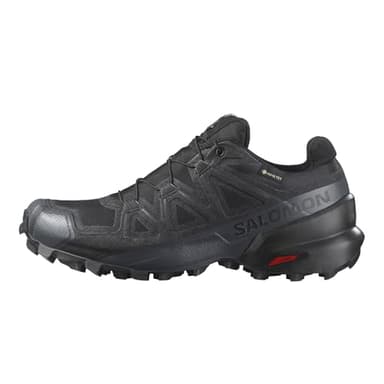 Salomon Speedcross Gore-Tex wasserdichte Damen Trail-Laufschuhe, Wetterschutz, Aggressiver Grip, Präzise Passform, Black, 39 1/3