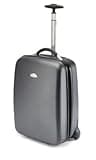 SWITCH! Hartschalen Trolley mit Rollen und Einhand - Teleskopgriff in grau