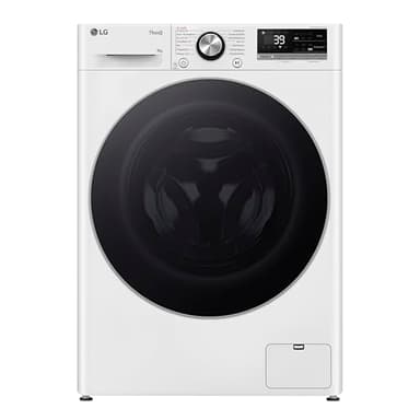 LG F2WR7091, Waschmaschine, Frontlader, 9 kg, 1200 U/Min, AI DD, Steam, Inverter Direct Drive, leise und effizient, Weiß [Energieklasse A]
