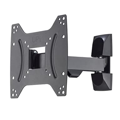 Hama TV Wandhalterung schwenkbar, neigbar (TV Wandhalterung 19-48 Zoll, VESA 75x75 bis VESA 200x200, bis 20kg, mit Fischer-Dübeln) schwarz