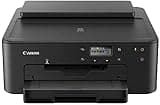 Canon PIXMA TS705a Drucker Tintenstrahl DIN A4 (WLAN, LAN, 5 Separate Tinten, automatischer Duplexdruck, 2 Papierzuführungen, Papierkassette 250 Blatt, Apple AirPrint), schwarz, normal