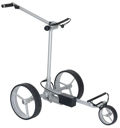 Leisure Golf Elektro Golftrolley Figus mit Bergbremse und Distanztimer, mit Zubehörpaket. Preis/Leistungs Top