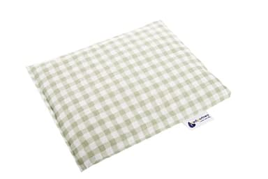 Medi Partners Kirschkernkissen Mikrowelle 20x25cm Körnerkissen groß Wärmekissen 500g Rechteck 100% Baumwolle Öko Natur Massagetherapie - Kirschkernkissen nacken schulter Kältetherapie (Kariert)