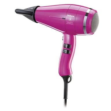 Valera Vanity Performance professioneller Ionen-Haartrockner für leises und schnelles Trocknen, 2400 Watt, Farbe Hot Pink Rosa