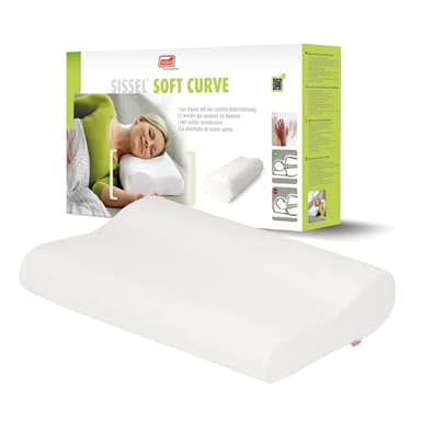SISSEL Nackenkissen Soft Curve, weiß, S, 1553N