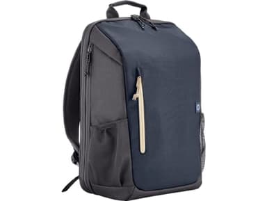 HP Laptop-Rucksack | für 15,6" Laptops | 18 L (nicht erweitert)/21 L (erweitert) | wasserabweisend | unisex | 510 g | verschließbare Reißverschlüsse | reflektierendes Material | RFID-Fach | Blau