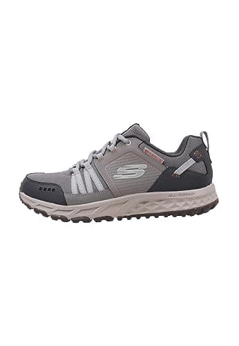 Skechers Escape Plan 51591-TNCC, Mens trekking shoes, grey, 43 EU