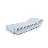 MSS e.K. "Revasana Premium 7 Zonen Wellen-Matratze 200 x 130 x 16 cm (Kernhöhe 14 cm) - H3 mit versteppten Klimafaserbezug