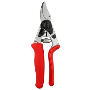 FELCO 12 Gartenschere (Schnitt-ø 20 mm, Baumschere mit Rollgriff, Rebschere für mittelgroße Hände, Länge 200 mm, ergonomischer Griff, präziser Schnitt)