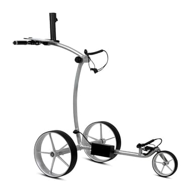 tour made RT-670 / 670S Golftrolley elektrisch I nur 5,5 kg I Dank Parkbremse, Bergabfahrbremse & Hangausgleich pefekt für bergige Plätze I neues Modell I Deutsche Markenqualität