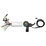 Keenso Elektroroller Controller Kit, 24V-36V / 36V-48V 250W / 350W Wasserdicht Controller mit LCD Anzeigetafel für Elektrofahrrad, Elektroroller (24V/36V 250W/350W)