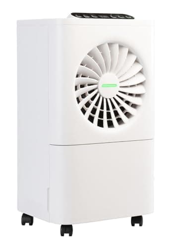 Sichler Haushaltsgeräte Bautrockner: Digitaler 2in1-Luftentfeuchter & -reiniger mit Timer, 10 Liter/Tag (Elektrischer Luftentfeuchter, Raum Entfeuchter, Entfeuchte)