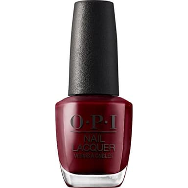 OPI Nail Lacquer Got the Blues for Red – Nagellack mit bis zu 7 Tagen Halt – langanhaltender Nagellack in tiefem Rot – mit extra breitem ProWide Pinsel für perfekte Nägel
