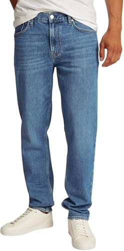 Tommy Hilfiger Herren Jeans Hose Tapered Roger Indigo Tapered Fit, Blau (Roger Indigo), 36W/34L