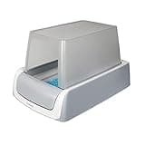 Selbstreinigende Katzentoilette PetSafe ScoopFree mit Haube, Zweite Generation, Mit integriertem Gesundheitsmonitor, Grau