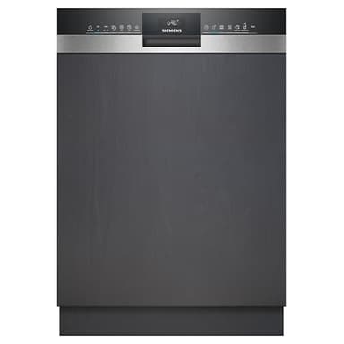 Siemens SN53ES04TE iQ300 Teilintegrierter Geschirrspüler60 cm, aquaStop, varioSpeed Plus, Effizienter und leiser Betrieb, smartStart, Gebürsteter Stahl