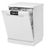 Bomann® Geschirrspüler 60 cm | 14 Maßgedecke | Spülmaschine 60 cm Stand o. Unterbau | 7 Programme & 2 Sprühebenen | Dishwasher mit Startvorwahl | Geschirrspüler 60 cm unterbaufähig GSP 7419 weiß