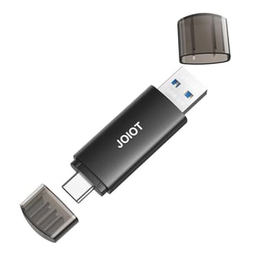 1 Stück USB-Stick 512 GB 3.0 JOIOT PenDrive USB C 3.0 2 in 1 USB C Stick für Handy 512 GB Speicherstick für Android Handy PC Schwarz Hohe Geschwindigkeit Datenspeicherung