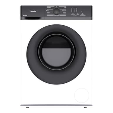 Wonder Waschmaschine, 7 kg, Frontlader, Weiß, 1600 W, 1200 U/min, Invertermotor, 11 Programme, Stop&Go-Funktion, Diamanttrommel, Energieeffizienzklasse A