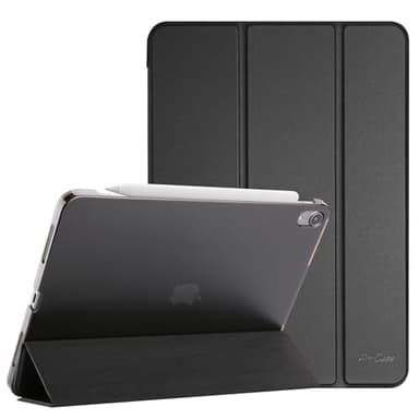 ProCase Hülle für iPad Air 11 Zoll (M3/M2 2025/2024)，iPad Air 6/5/4 Gen 10,9 Zoll (2022/2020),Schutzhülle Smart Case Cover -Schwarz