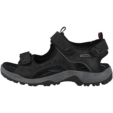 ECCO Herren Offroad Sandalen, Schwarz, 50 EU