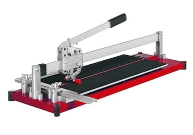Kaufmann Fliesenschneider TOPLINE STANDARD LIGHT 630 mm - Schnittlänge 630 mm -Robuste Aluminium-Grundplatte - Profi Fliesenschneidgerät - Sonderedition Werkfit