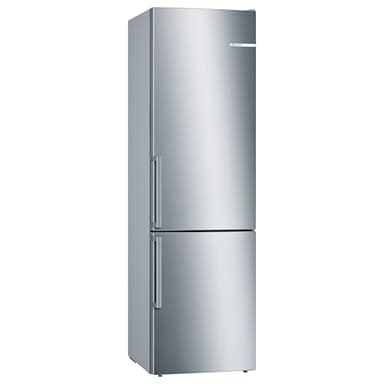 Bosch KGE398IBP, Serie 6, Kühl-Gefrier-Kombination, 201 x 60 cm, 249 L Kühlen & 94 L Gefrieren, LowFrost, BigBox für Gefriergut, längere Frische mit VitaFresh, Leise mit 38 dB, LED, AntiFingerprint