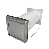 EASYTEC® Edelstahl Standard-Mauerkasten Ø 150 mm | DN150 | mit Teleskoprohr und zweiter Rückstauklappe | 34157