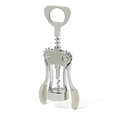 Amazon Basics 2-in-1 Korkenzieher und Flaschenöffner, Einheitsgröße, Zinklegierung