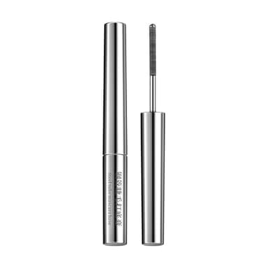 IronEye Mascara, Natürliche, verlängernde und pflegende Mascara, 3D Curling Wimperntusche, Borstenlose Metallwimpernbürste, Wasserdicht & langanhaltend (Schwarz(1PC))