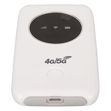 Modem 5G SIM, 4G LTE USB-WLAN-Modem 150 Mbit/s Entsperrter Mobiler 5G-Router Mit SIM-Kartensteckplatz Mobiler LTE-Hotspot Eingebauter 3200 MAh Verbinden Sie Bis zu 10 Geräte