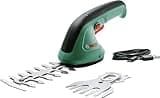 Bosch Gartenschere EasyShear (integrierter 3,6 V Akku, Akkulaufzeit: 40 min, Messerlänge: 12 cm (Strauch) / 8 cm (Gras), im Karton)