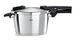 Fissler Vitaquick Premium / Schnellkochtopf (6 L, Ø 22 cm) Edelstahl-Dampfkochtopf, 2-Garstufen, Made in Germany - Induktion