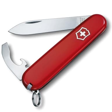 Victorinox Schweizer Taschenmesser, Bantam, Swiss Army Knife, Multitool, 8 Funktionen, Klinge, Dosenöffner, Schraubendreher 5 mm