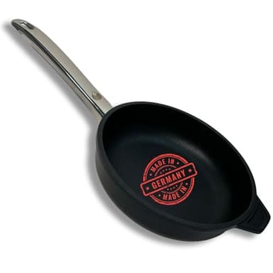TLESS® Premium Bratpfanne Made in Germany Ø 20 cm | Pfanne & Universalpfanne für Induktion | sehr widerstandsfähig & spülmaschinenfest | Jetzt Testen