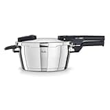 Fissler Vitaquick / Schnellkochtopf (3,5 L, Ø 22 cm) Edelstahl-Dampfkochtopf, 2-Garstufen, Made in Germany - Induktion, Silber