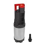 Grafner Automatik Drucktauchpumpe mit 1100 Watt und Rückschlagventil, 6500 l/h, max. 4,5 bar, Förderhöhe: 45 m, Eintauchtiefe: 12 m, Brunnenpumpe Zisternenpumpe Gartenpumpe Wasserpumpe