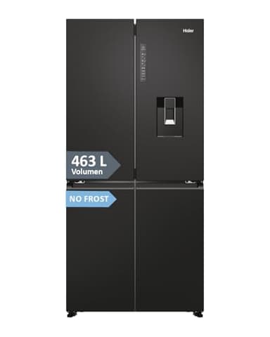 Haier Multi Door Kühl-Gefrierkombination I CUBE 83 SERIE 7 HCR7818DWPT I 4-türiger Kühlschrank mit Gefrierfach, XXL-Fassungsvermögen & 83cm Breite I 463L, Energieklasse D I Wasserspender & No Frost