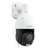 Reolink 4K 8MP UHD PTZ Outdoor Überwachungskamera PoE mit 5X 3D optischem Zoom, Auto-Tracking, Farbnachtsicht, smarte Personen-/Fahrzeug-/Tier-Erkennung, Zwei-Wege-Audio, 24/7 Aufzeichnung, RLC-823S1