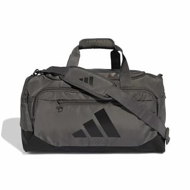 adidas Unisex Training Defender Duffle Bag SMALL, Charcoal/Black, One Size