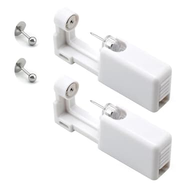 SSHUIKKAI 2 Stück Ohrlochpistole, Piercing Pistole Ohr, Ohrring Pistole, Ohrlochstechpistole, Ear Piercing Gun, Für Das Ohrpiercing Der Frau
