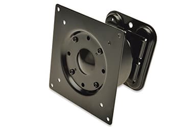 DIGITUS TFT Monitor Halterung / Wandbefestigung, 35ø schwenkbar, 360ø drehbar, VESA 75x75 und 100x100, bis 15kg blastbar, schwarz, DA-90307, Max.: 15 kg | VESA: 75x75 bis 100x100