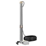 TROTEC Tiefbrunnenpumpe TDP 7501 E – Wasserpumpe mit Fördermenge 6000 l/h, 1100 W – Förderhöhe 90 m, ø 8,6 cm, IP68 für Pumpe, Edelstahlpumpe