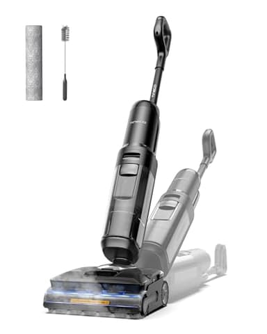Tineco FLOOR ONE S7 Stretch Steam Nass Trockensauger 160 °C HyperSteam Dampfreiniger, 80 Min Laufzeit, DualBlock Anti-Tangle, FlashDry Selbstreinigung, Dreiseitige Kantenreinigung, hartnäckige Flecken