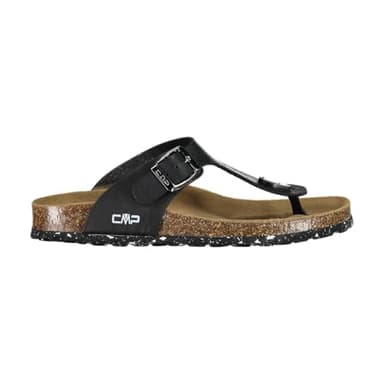 CMP Damen Eco Mymosa Flipflop, Schwarz, 38 EU